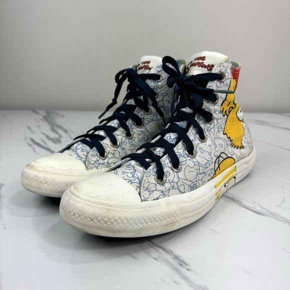 Converse All Star The Simpsons 2013 Chuck Taylor Bart Homer Sneakers Casual Shoe - Picture 9 of 12